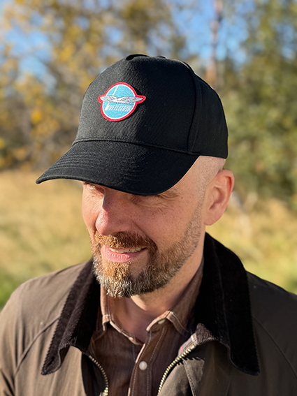 Svört Loftleiðahúfa